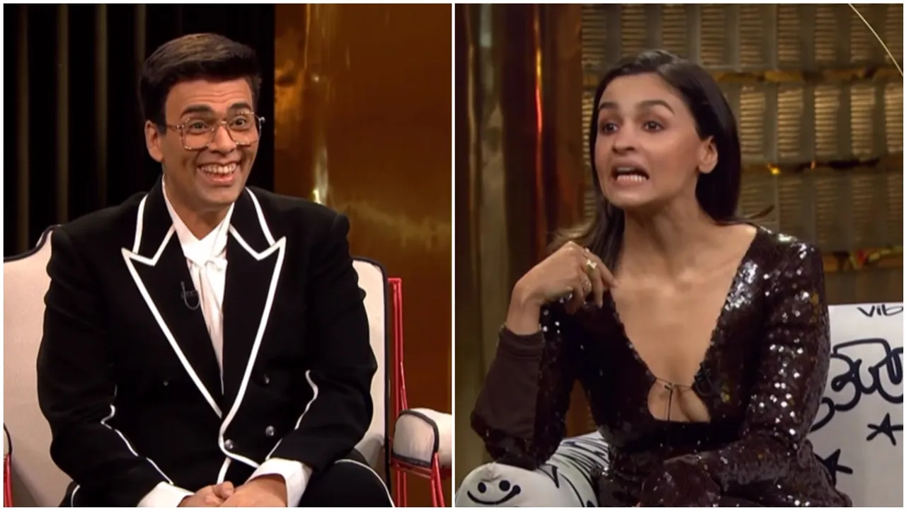 Alia and Kareena at Karan Johar episode, netizens react