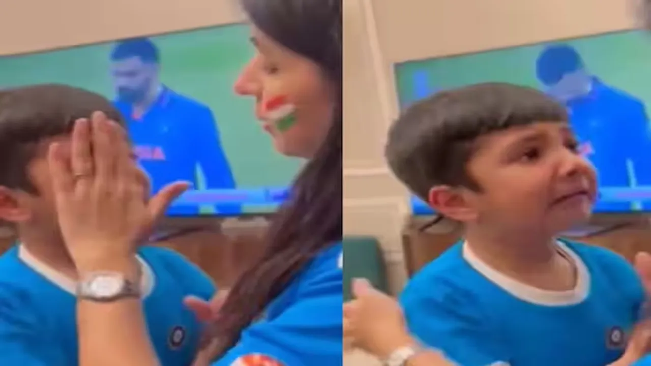 Cricket,Defeat,viral video,Heartbreak,Emotions,Australia,India,ICC,2023,child cry world cup india loss,odi world cup 2023,