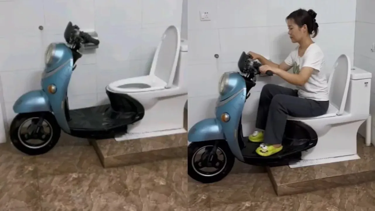 Viral Videos, Trending News, Weird Innovation in world, Weird commode Designs, Viral News,