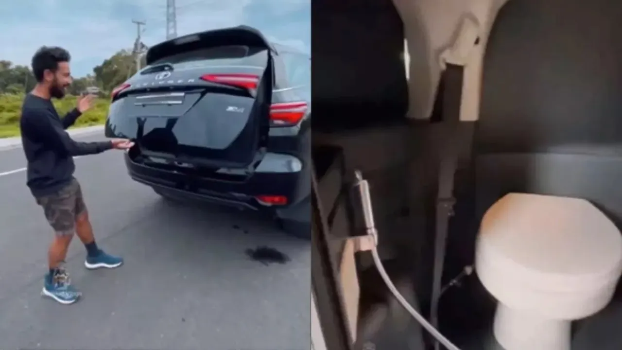 "Viral Video, Viral News, Weird Innovations, Trending News, Customized Vehicles, Toyota Fortuner Car, Modified Fortuner,