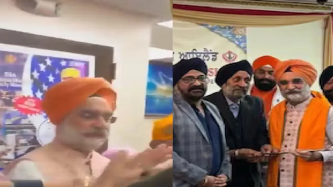 Taranjit Singh Sandhu, Taranjit Singh Sandhu heckled, Indian envoy heckled, Indian Ambassador to US heckled, Taranjit Singh Sandhu heckled in US gurdwara, Taranjit Singh Sandhu heckled new york gurdwara, Hicksville Gurdwara, Hardeep Singh Nijjar, Gurpatwant Singh Pannun, Nijjar killing, india Canada diplomatic row, india Canada tensions, india Canada relations",