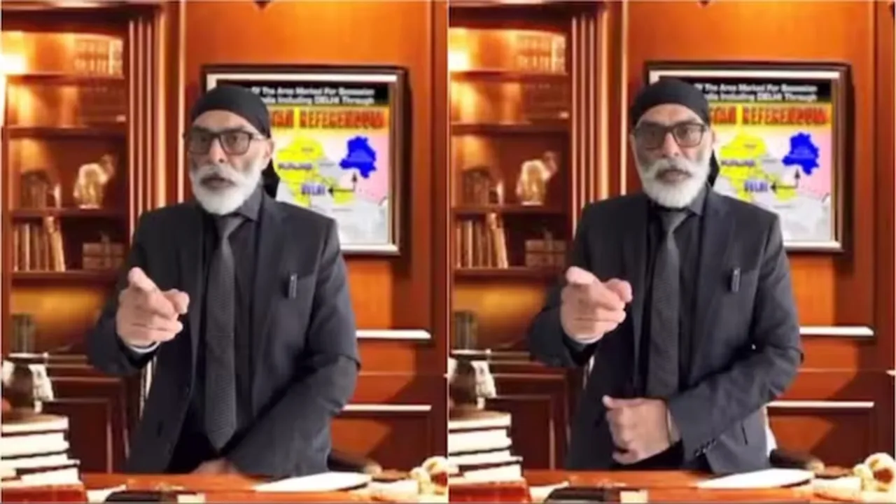 Khalistan, Gurpatwant Singh Pannun, Gurpatwant Singh Pannun video, Khalistan terrorist, Canada, US, Sikhs for justice, SFJ chief, Gurpatwant Singh Pannun SFJ chief, Khalistan movement, Air India, IGI airport",