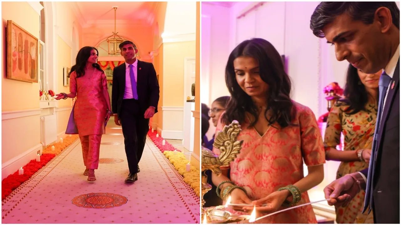 UK Prime Minister, Rishi Sunak, Diwali Celebration, Downing Street, Hindu Community",
