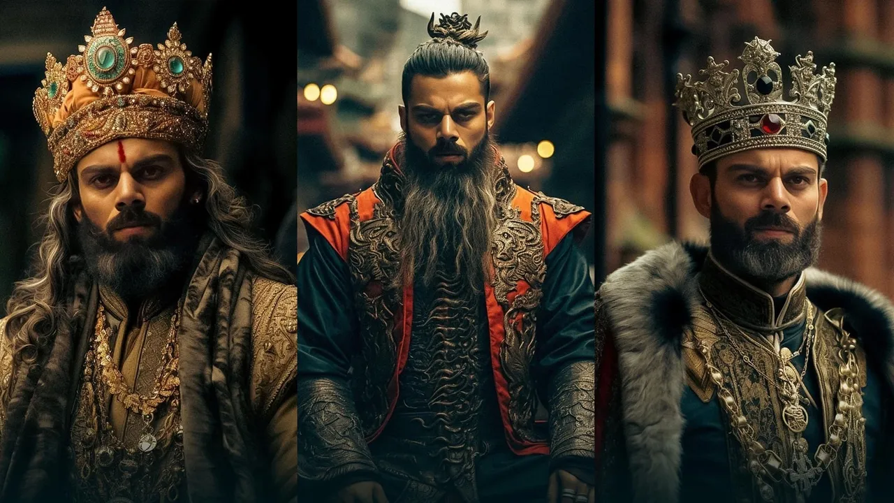 AI Photos: Indian Maharaja to British King, if Virat Kohli were the king of these countries, how would he look