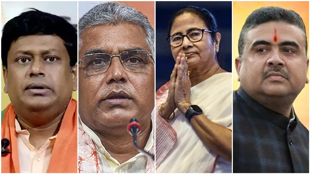 although suvendu adhikari is not invited bjps sukanta majumjder and dilip ghosh are invited to mamata banerjees vijaya sammilani , মমতার আমন্ত্রণ, চিঠি যাচ্ছে বিজেপির সুকান্ত-দিলীপের দুয়ারে, বাদ শুভেন্দু!