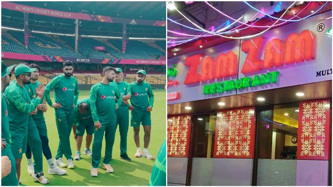 Pakistan team ordered food from Zamzam , know why?