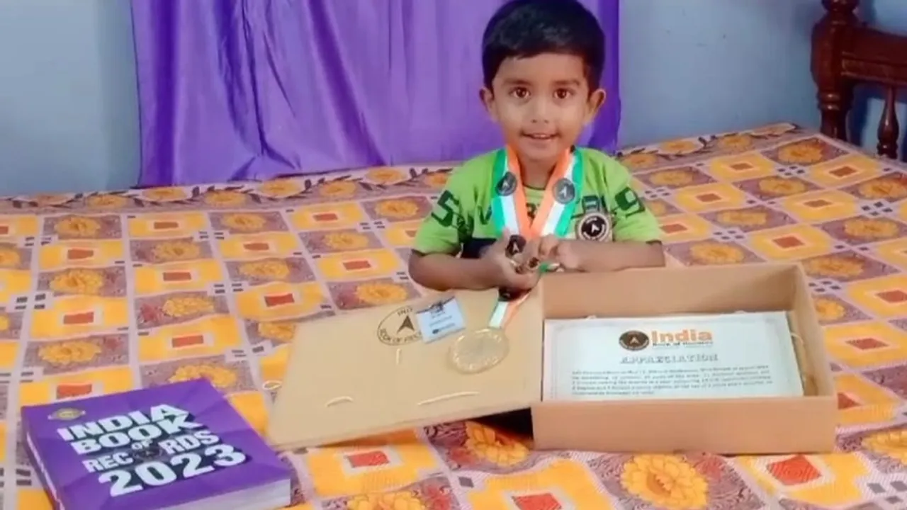 Adil Rahman of Monteswar got the India Book of Records honour
