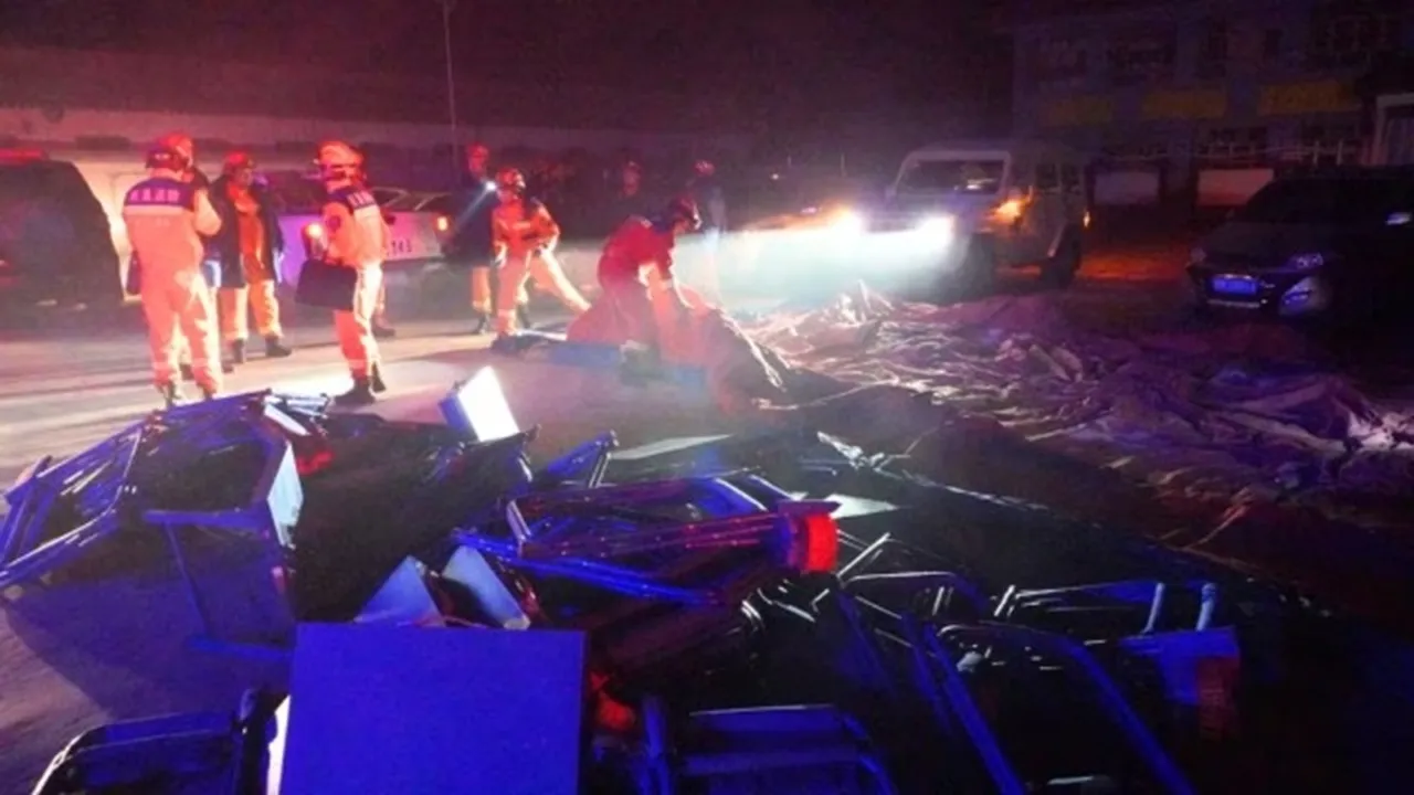Earthquake of magnitude 6.2 hits nothern China