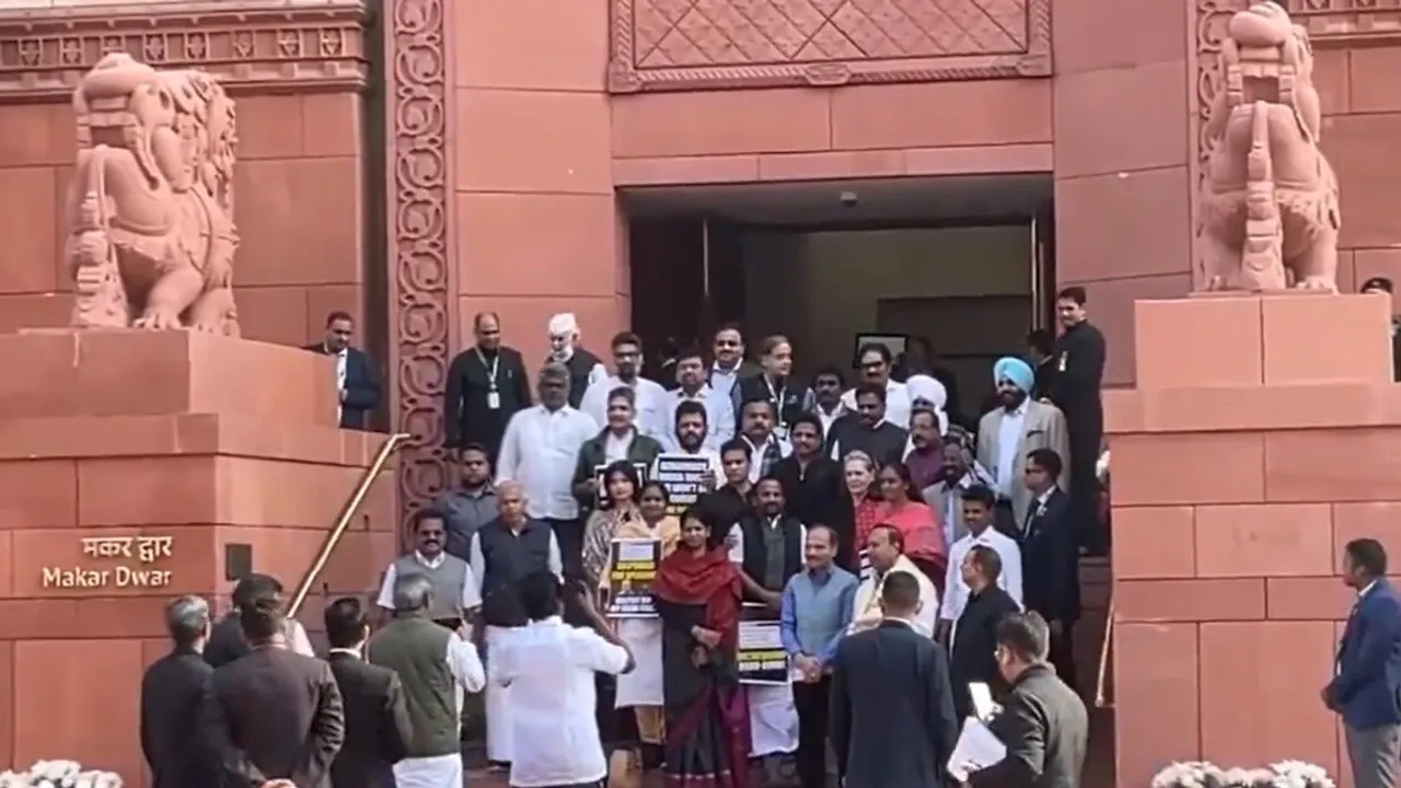 Parliament Winter Session 2023, Winter Session 2023, Parliament live, Parliament security breach, Parliament session today, parliament security measure, parliament security incident, parliament breach incident, Parliament security breach video, Parliament security opposition"