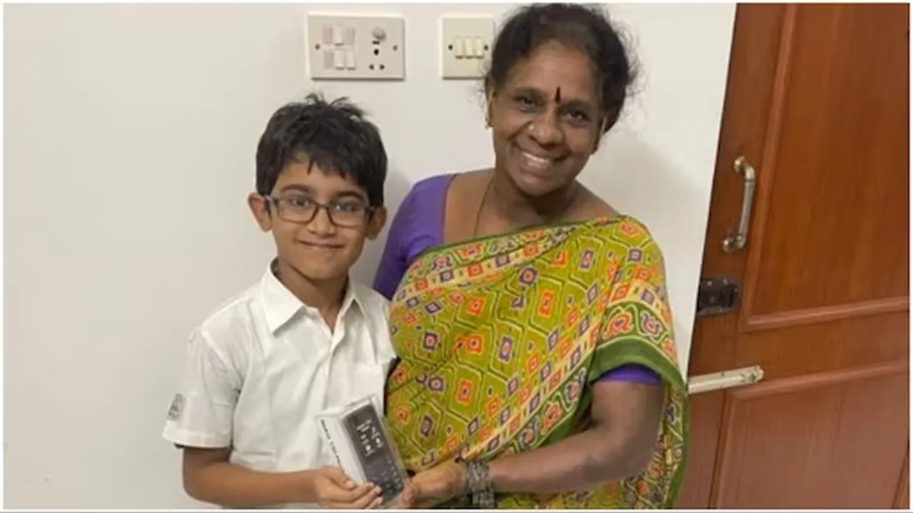 little boy, house help, tournament, prize money, phone, kindnessm heartwarming.",