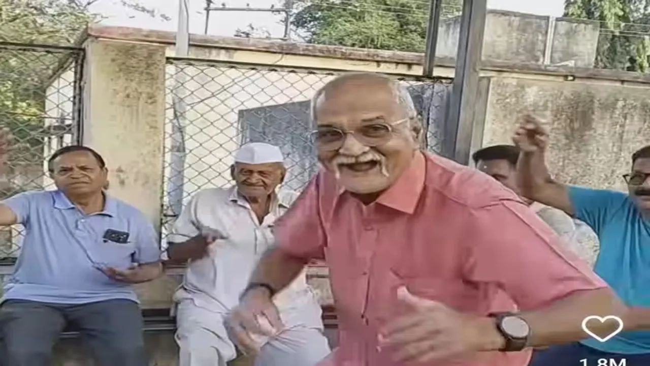 trending,VIral Video,Video, social media, buzz, viral news, viral video, vijaY kharote, dadaji dance on Instagram