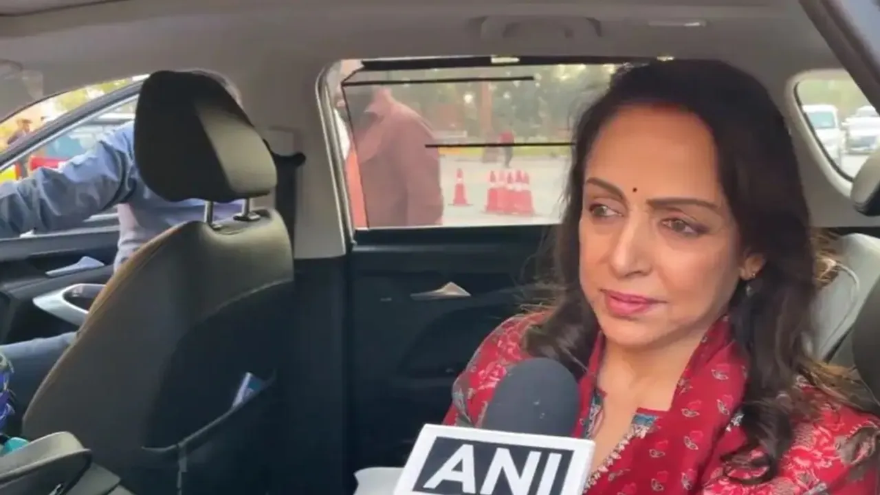 hema malini, opposition mps suspended, Parliament Winter Session, list of MPs suspended, MPs suspended from Parliament, hema malini comment on mp suspension",