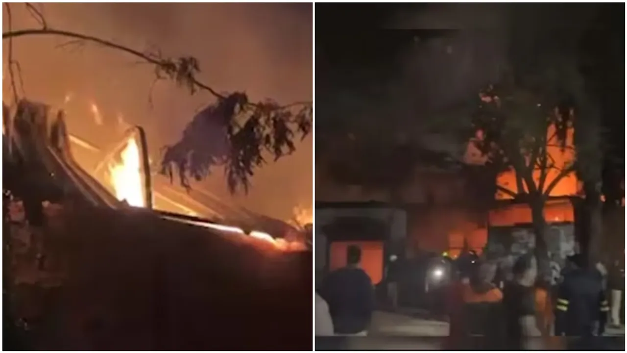 "maharashtra fire, maharashra gloves company, Maharashtra news, fire in Maharashtra company, maharashtra news",