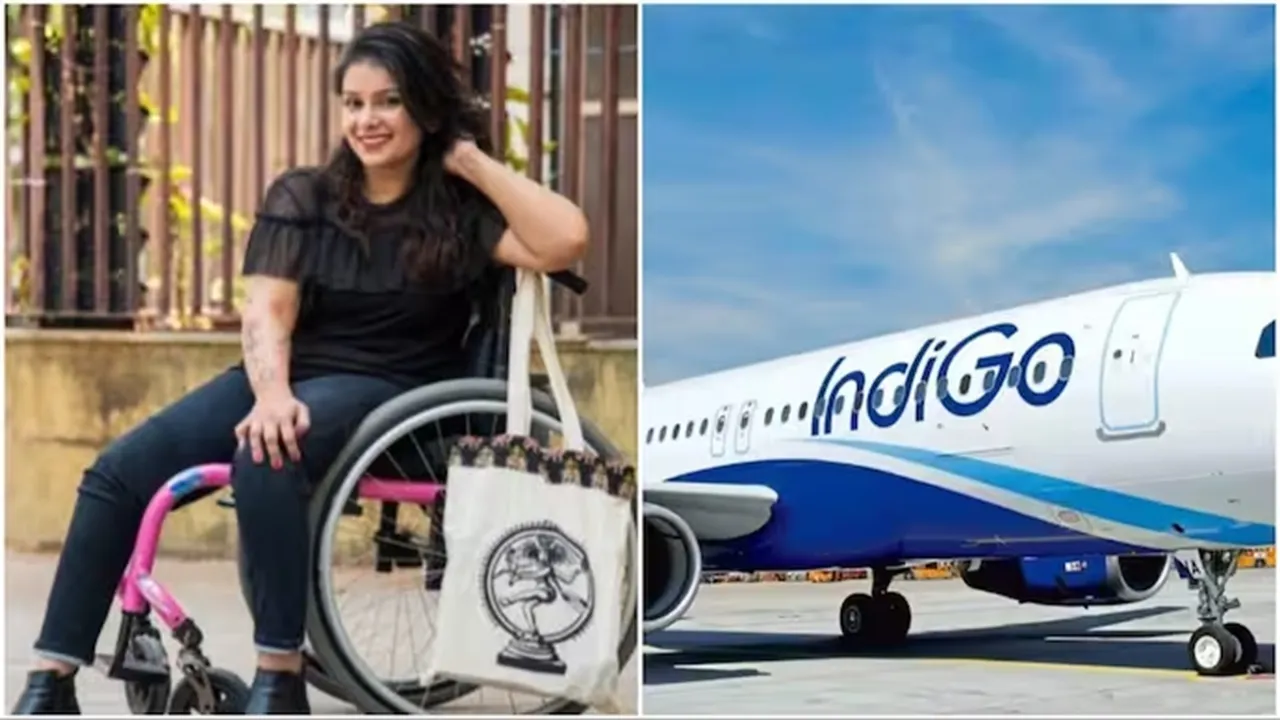"disability activist, indigo, mumbai, viral post, internet, trending, trending stories",