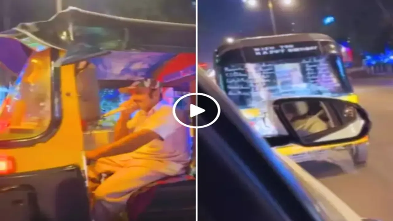 "amit trivedi,Mumbai,auto driver,instagram'
