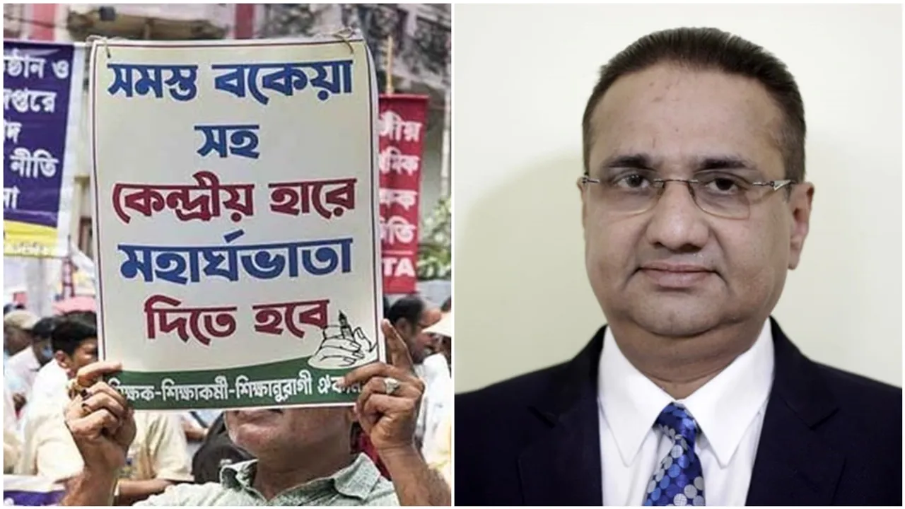 Justice Rajashekhar Mantha allowed DA agitators for Nabanna Chalo , বাংলার ডিএ আন্দোলনকারীদের নবান্ন চলো কর্মসূচিতে অনুমতি দিলেন বিতারপতি রাজাশেখর মান্থা