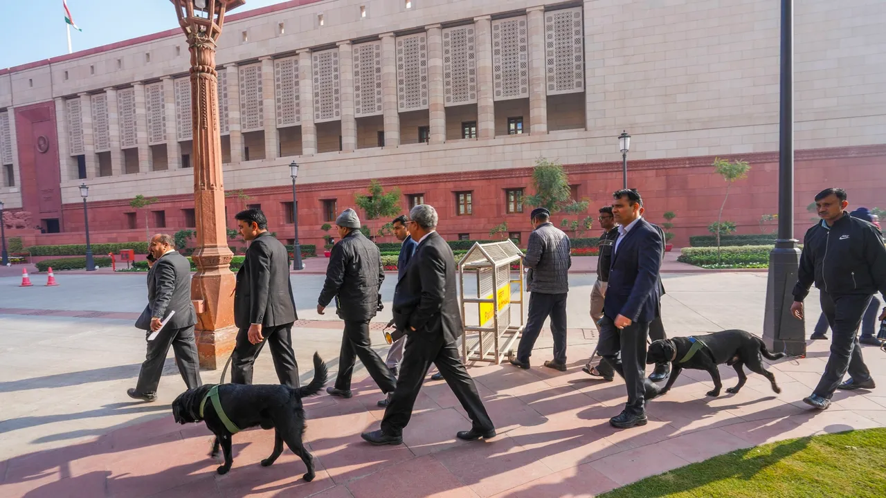 parliament security breach