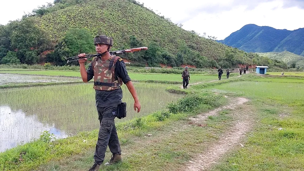 The bodies of 13 people were found in Manipur’s Tengnoupal district, hours after security forces received inputs that a firefight had taken place there.