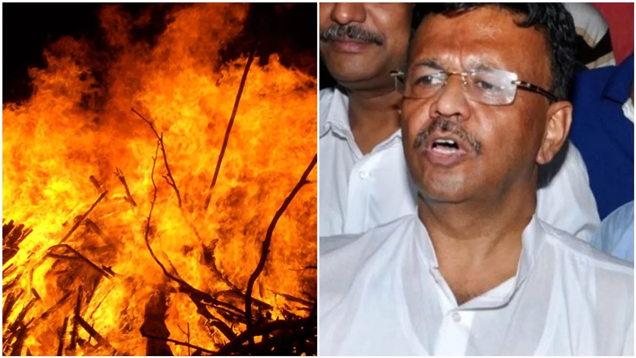 Firhad Hakim fears conspiracy behind fire in Kolkata Chetla Nandigram slum