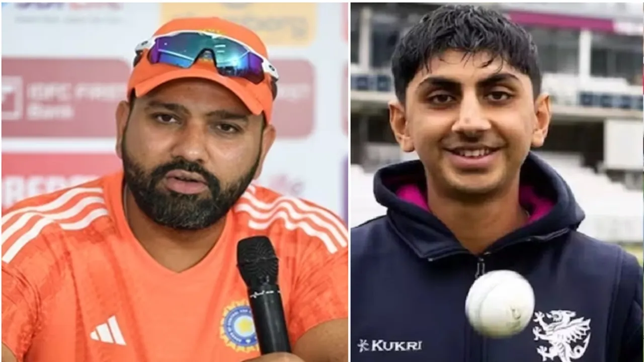 Rohit Sharma, Shoaib Bashir