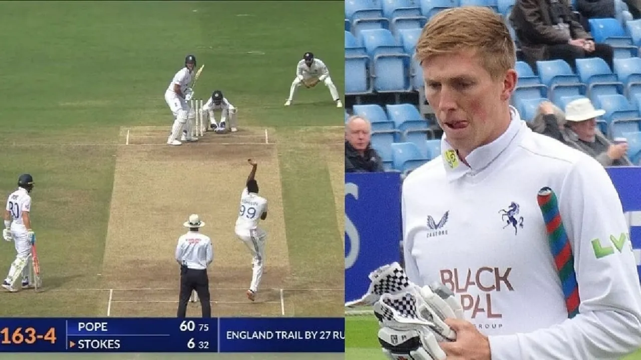 Zak Crawley, India-England 1st Test