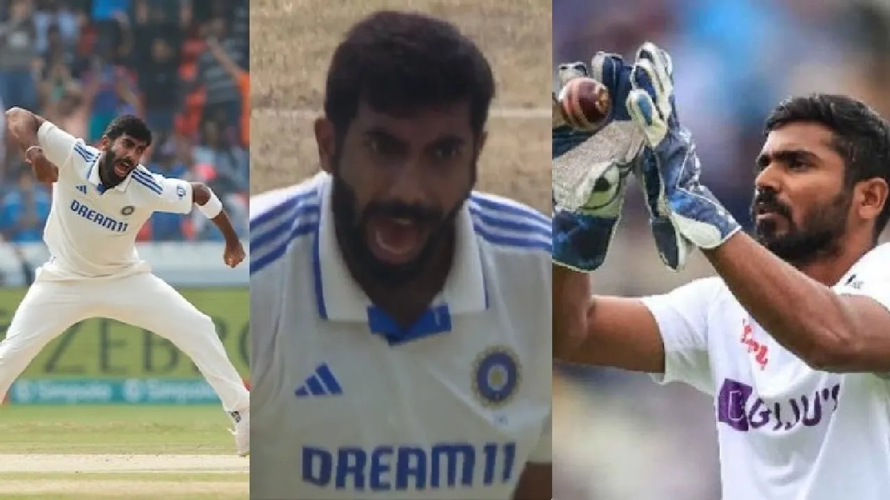 Jasprit Bumrah, Ben Duckett, KS Bharat, India vs England