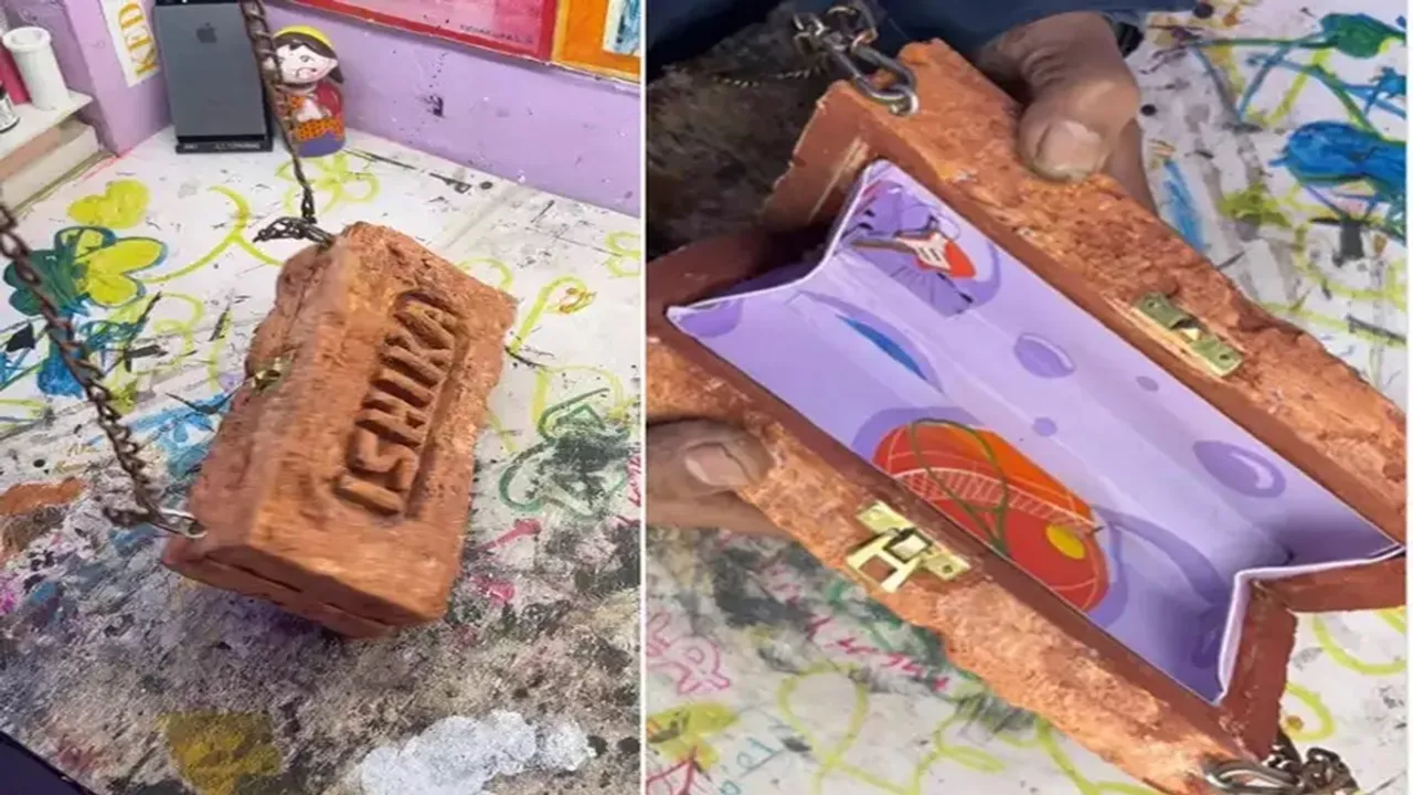 viral news, trending news, trending video, brick purse viral video,