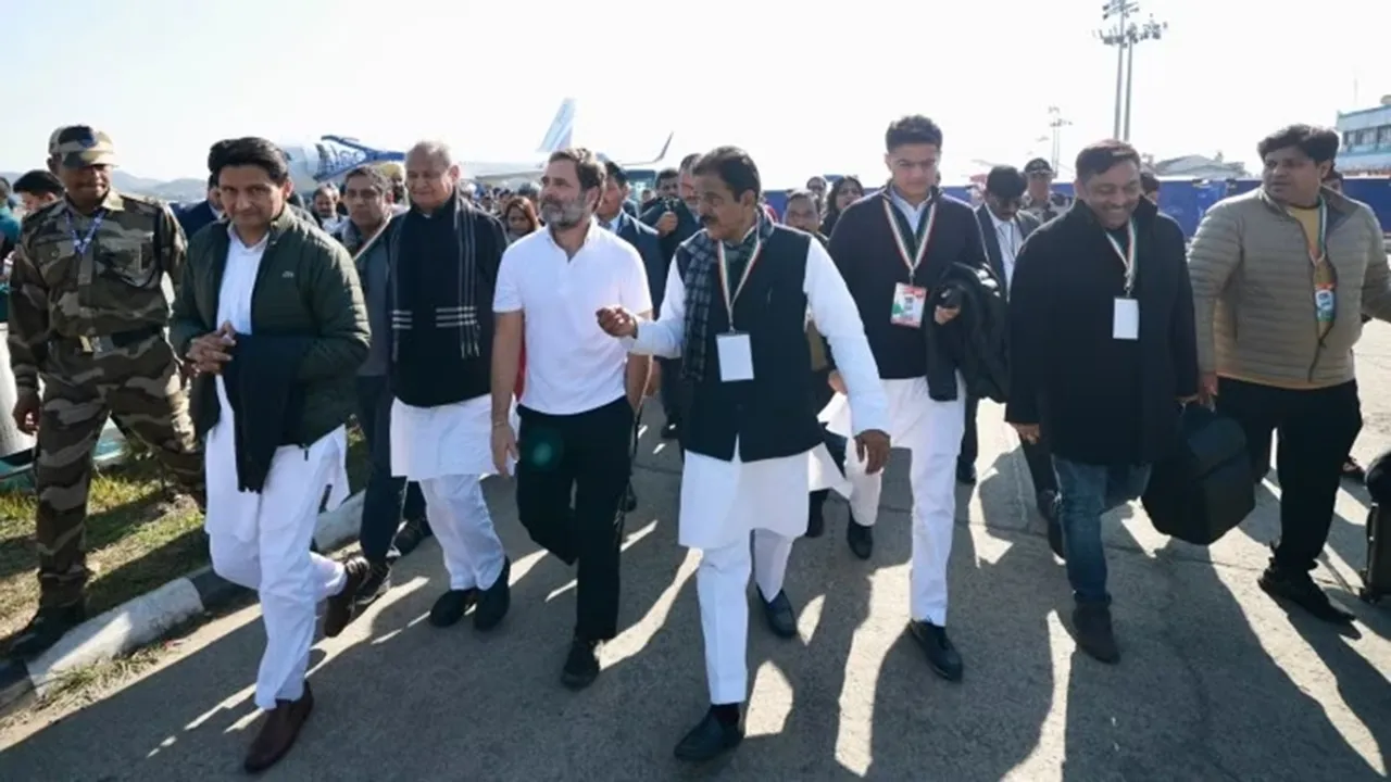 Bharat Jodo Nyay Yatra Live, Jodo Nyay Yatra Live, Bharat Jodo Nyay Yatra, Congress Bharat Jodo Nyay Yatra, Bharat Jodo Nyay Yatra Route, Rahul Gandhi, Jitu Patwari, Priyanka Gandhi, Congress,