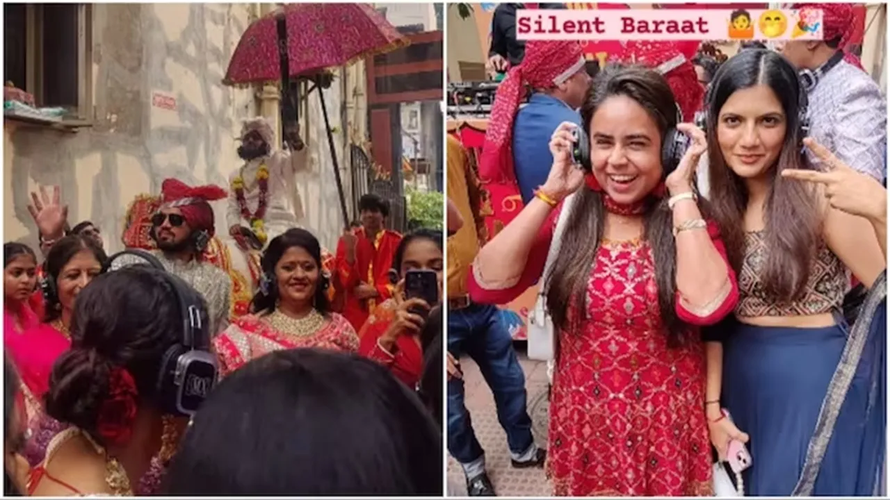 silent baraat, viral video, unique, trending, instagram