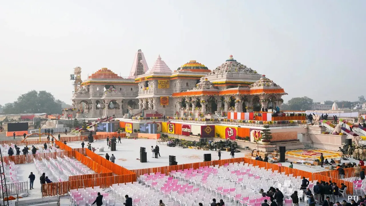 Shri Ram Janmabhoomi Teerth Kshetra Trust, 20,000 packets, mahaprasad, Lord Ram Lalla, pran-pratishtha, consecration ceremony, Ram Janmabhoomi Temple, Ayodhya, VVIPs, dignitaries, pure ghee"