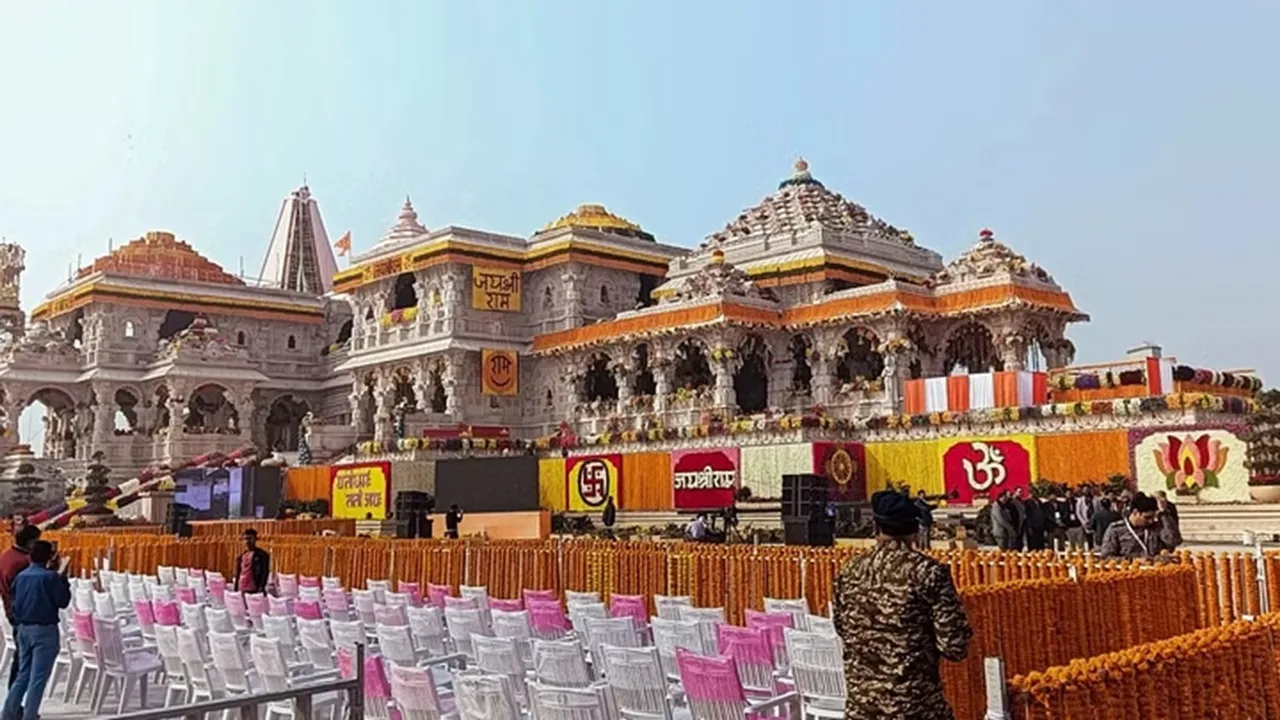 Ram Mandir,Ram Mandir live,Ram Mandir live updates,Ram Mandir consecration,Ram Temple consecration live updates,Ram Temple Live updates,Ram Temple ceremony schedule,Ram Lalla idol,Ram Temple Consecration ceremony,Ram Mandir Pran Pratishtha,Pran Pratishtha,Ayodhya,Ayodhya Ram Mandir,Ram mandir inauguration time,ram janmabhoomi,Ayodhya Ram Temple,Ayodhya LIVE updates,ram mandir inauguration,ram temple inauguration live,pm modi in ayodhya live