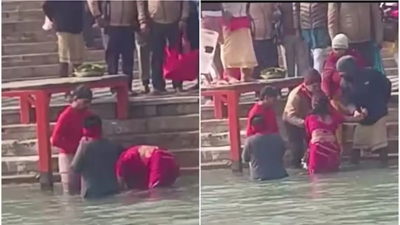 haridwar child death"," child drowns haridwar ganga"," family drowns child haridwar"," cancer patient child drowned haridwar"," parents drown child cancer"," har ki pauri