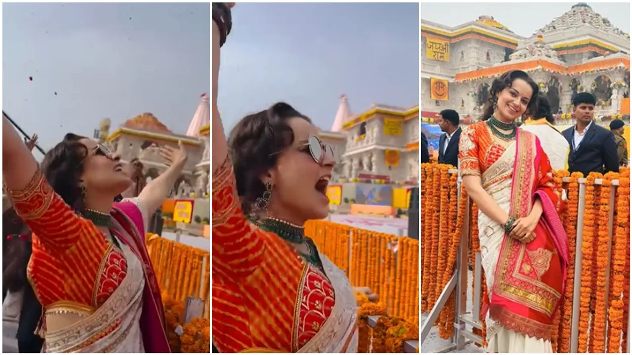 Kangana Ranaut on Ayodhya dancing and singing narendra modi Bollywood news