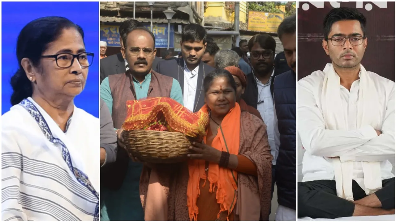 sadhvi niranjan jyoti modi government MGNREGA dues to bengal tmc mamata abhishek banerjee kalighat , সাধ্বী নিরঞ্জন জ্যোতি ১০০ দিনের কাজে মোদী সরকারের কাছে বাংলার বকেয়া তৃণমূল অভিষেক ব্যানার্জী মমতা ব্যানার্জী