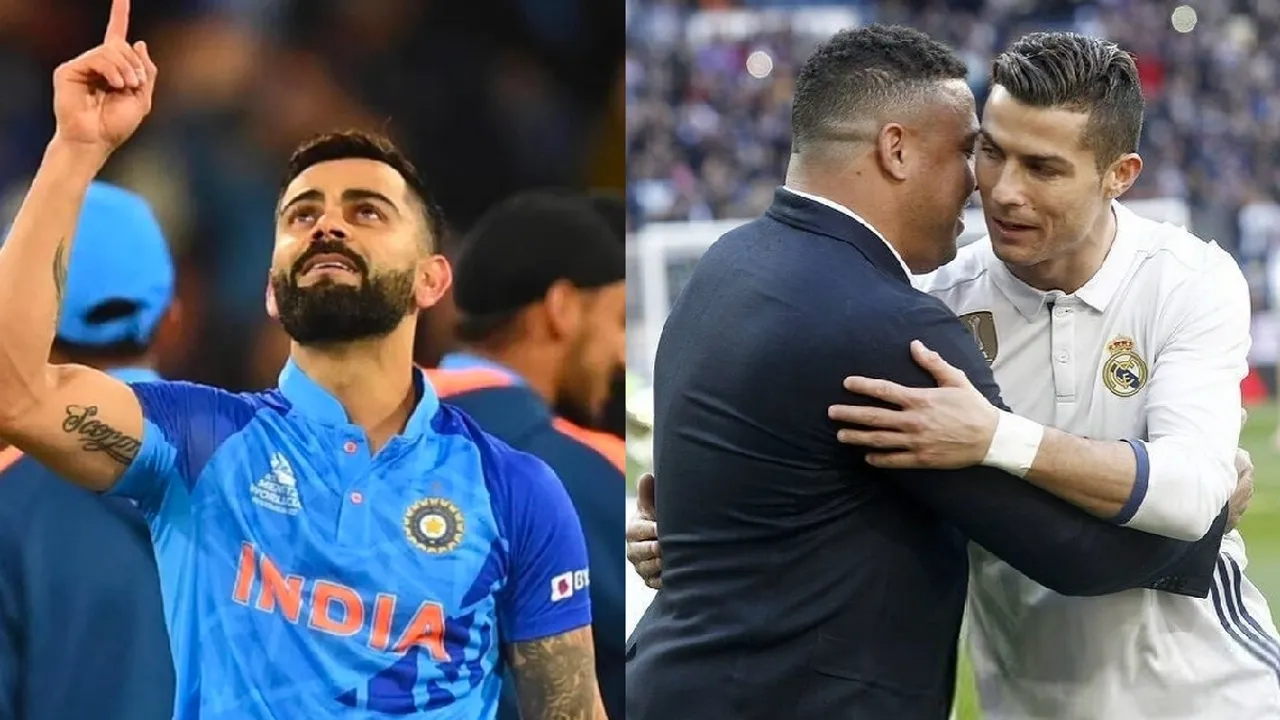 Virat Kohli, Ronaldo Nazario