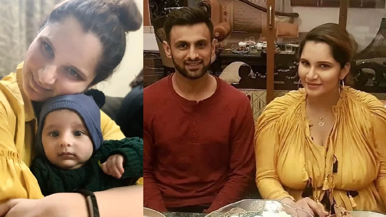 Shoaib Malik, sania mirza,sania mirza son,izhan mirza malik