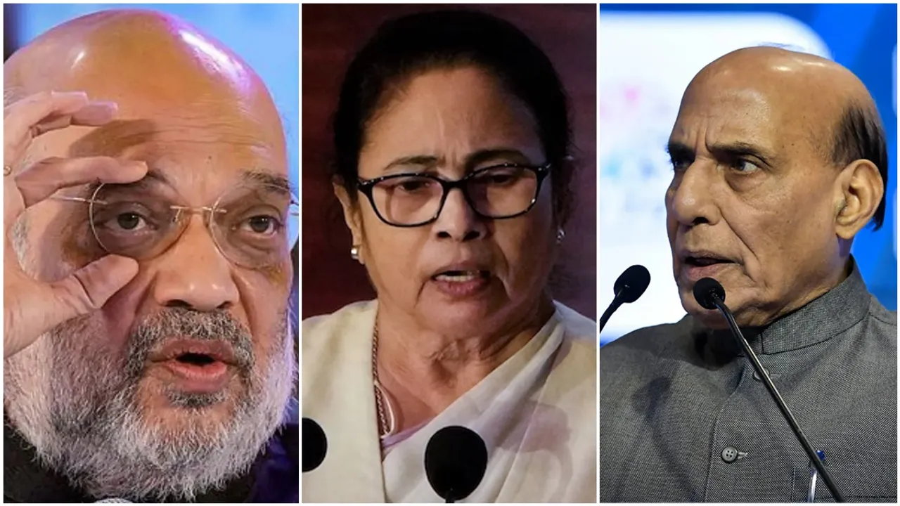 BJP National Council 2024 Amit Shah Rajnath Singh on Sandeshkhali TMC Mamata Banerjee