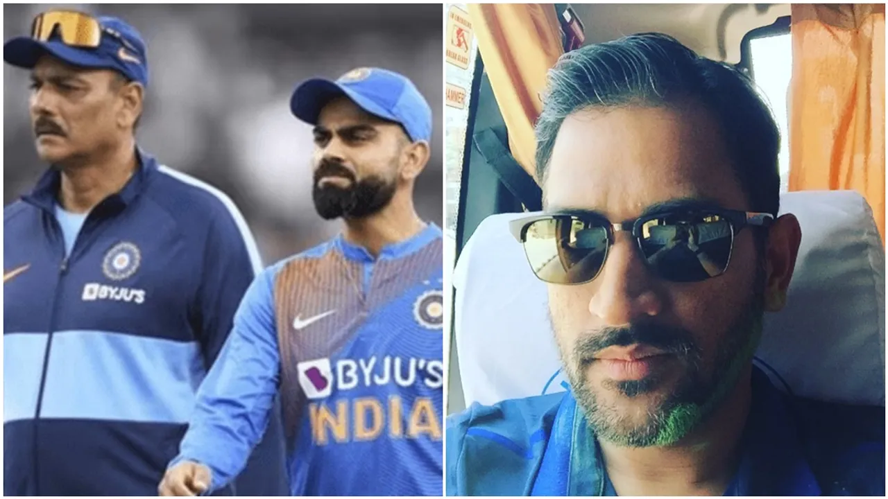 DHONI, KOHLI,, SHASHTRI