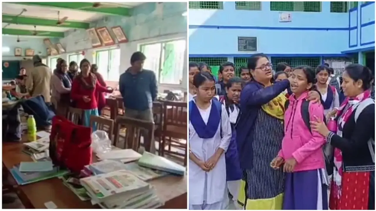 2 more accused arrested, Narendrapur school teacher beating case, নরেন্দ্রপুরে স্কুলে ঢুকে শিক্ষকদের মারধরে আরও ২ গ্রেফতার।