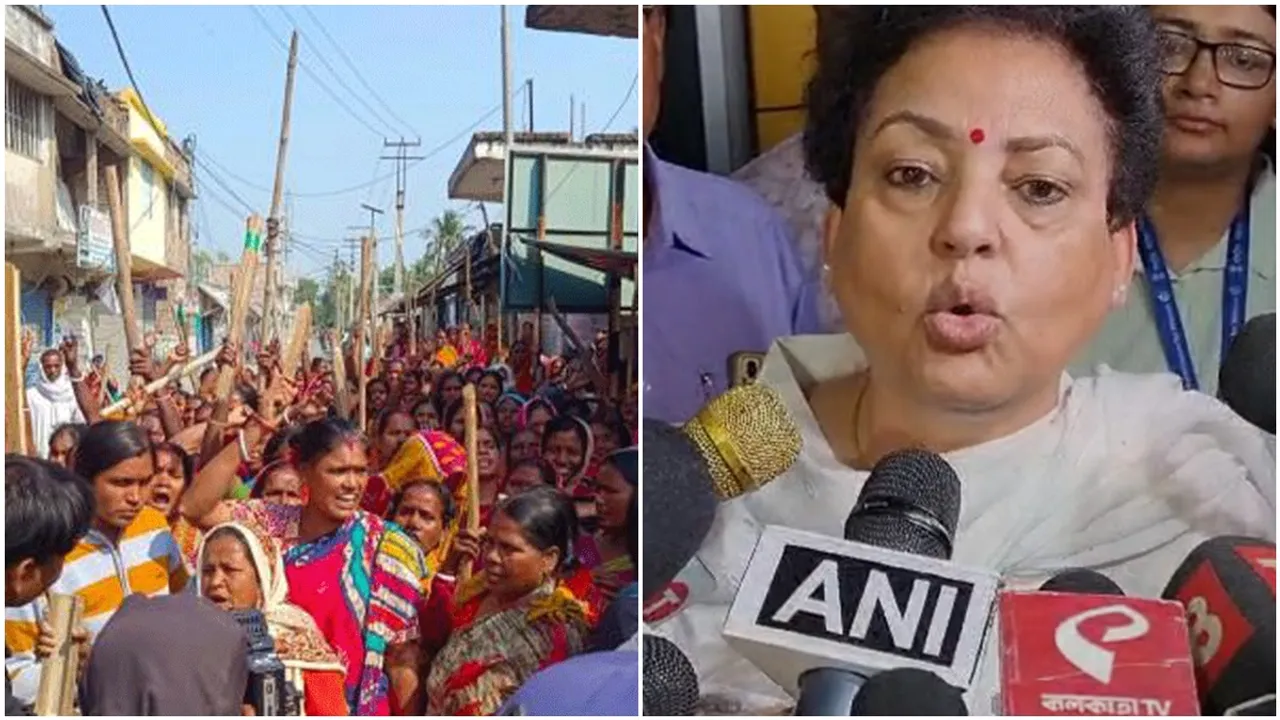 NCW chairperson visits Sandeshkhali