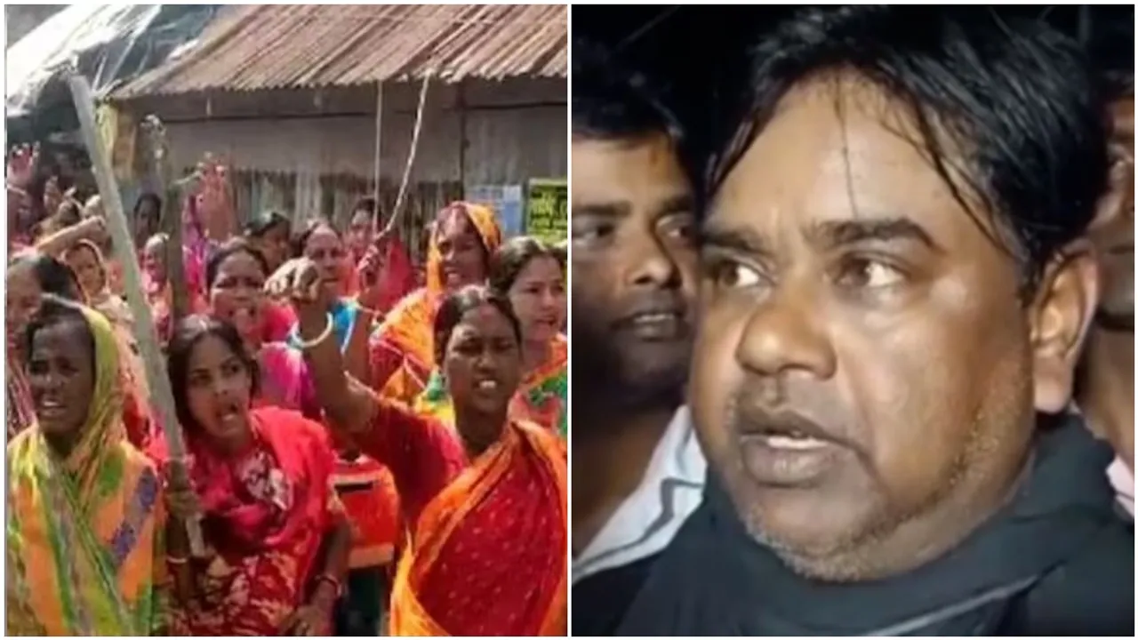 Sandeshkhali Uttam Sardar Suspended from tmc