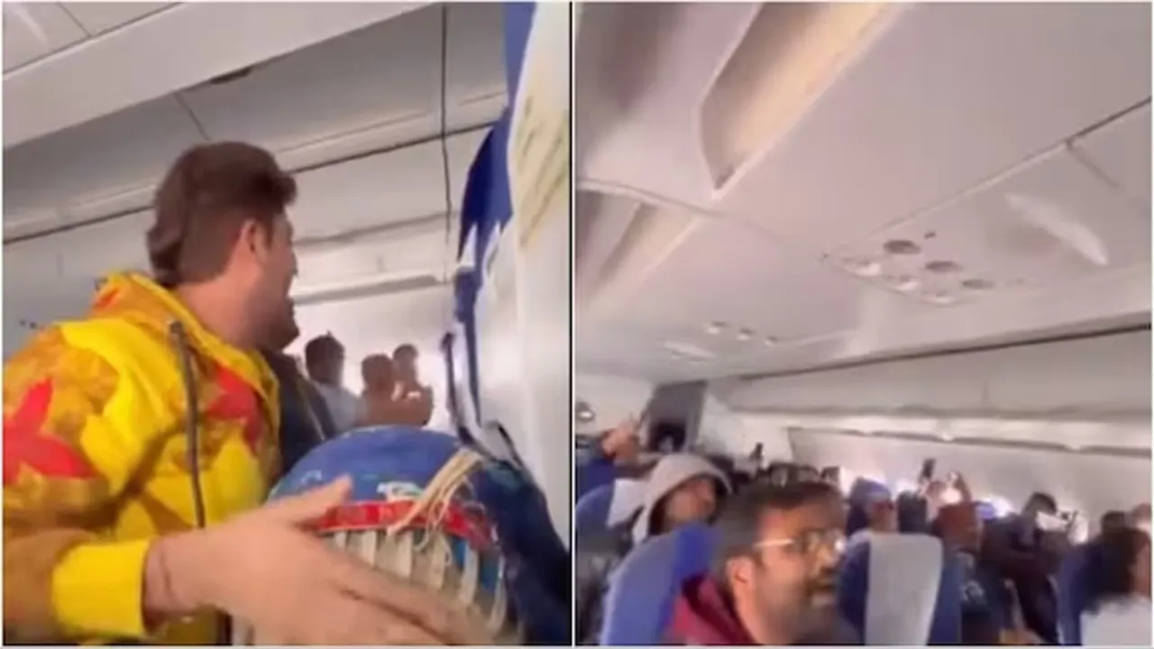 indigo"," indigo passengers sing bhajan"," ram mandir"," ram mandir inauguration"," pm modi"," indigo trolled"," indigo passengers "