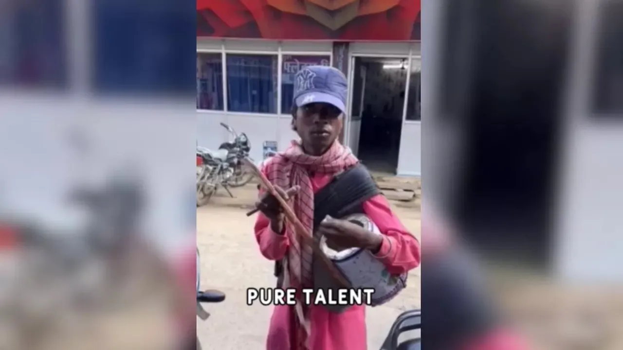 Viral Video, Viral News, Trending Video, Social Media par Viral, Viral on Internet, Mere Rashke Kamar, Music, Handmande Musical Instrument,
