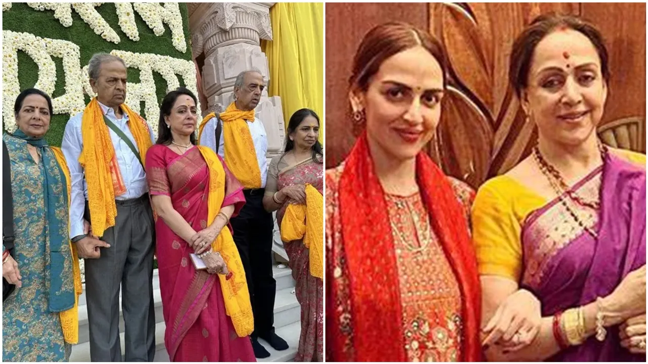 hema malini, esha deol, ram mandir