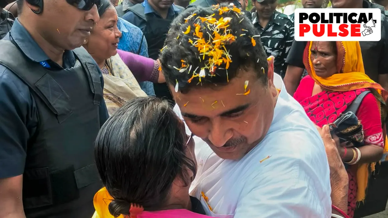 suvendu adhikari, Sandeshkhali