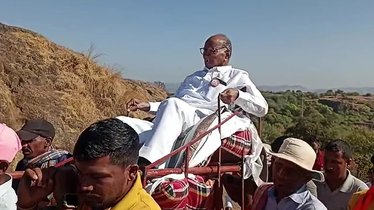 Sharad Pawar party new symbol