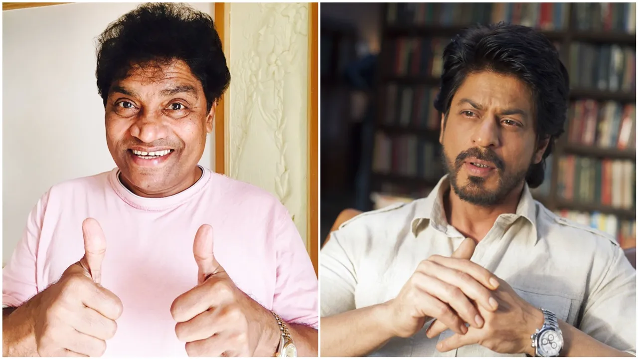 shah rukh khan with johny lever