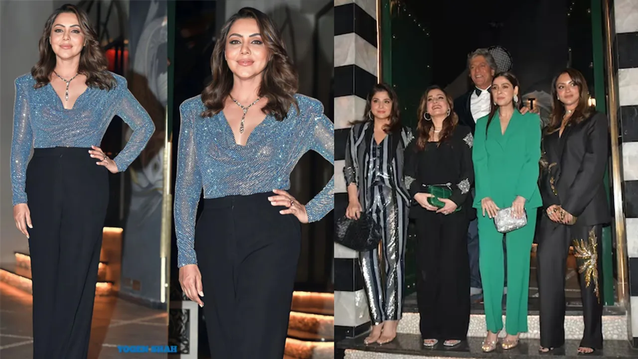 Shahrukh Khan missed inauguration Gauri Khan TORII restaurant Bollywood celebrities attend photos photo gallery Karan Johar