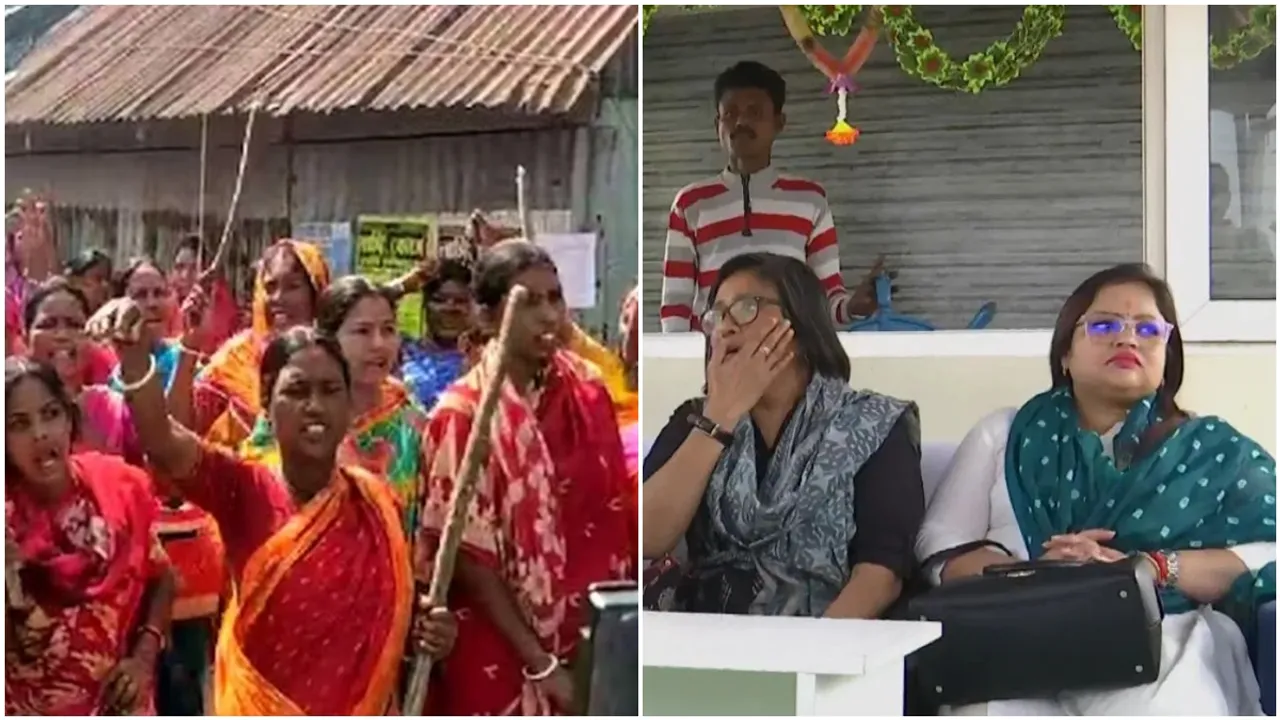 WB Commission for Protection of Child Rights reaches sandeshkhali