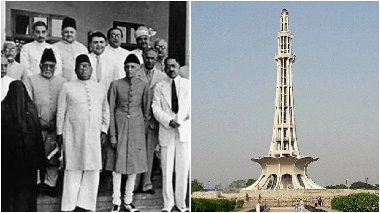 Minar-e-Pakistan, Lahore Resolution